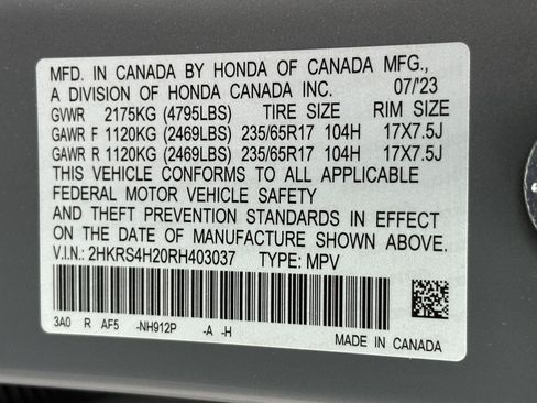 Certified 2024 Honda CR-V LX image 15