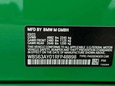 Used 2024 BMW M3 CS AWD/4WD image 36