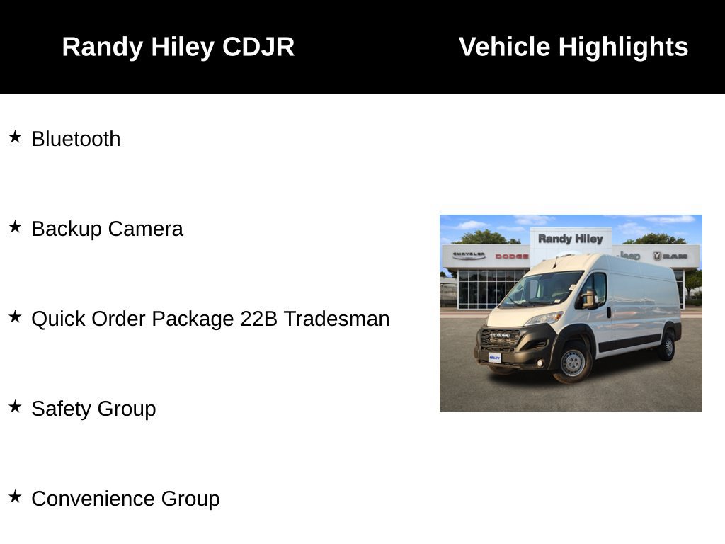 New 2026 RAM ProMaster 2500 w/ Safety Group FWD image 5
