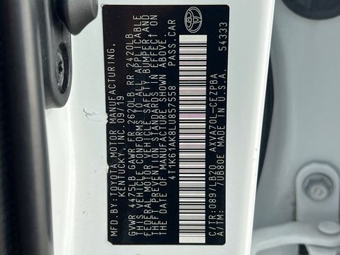 Certified 2020 Toyota Camry XSE image 35