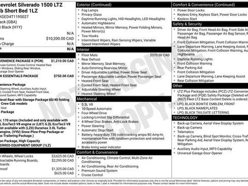 New 2026 Chevrolet Silverado 1500 LTZ w/ LTZ Convenience Package II AWD/4WD image 3