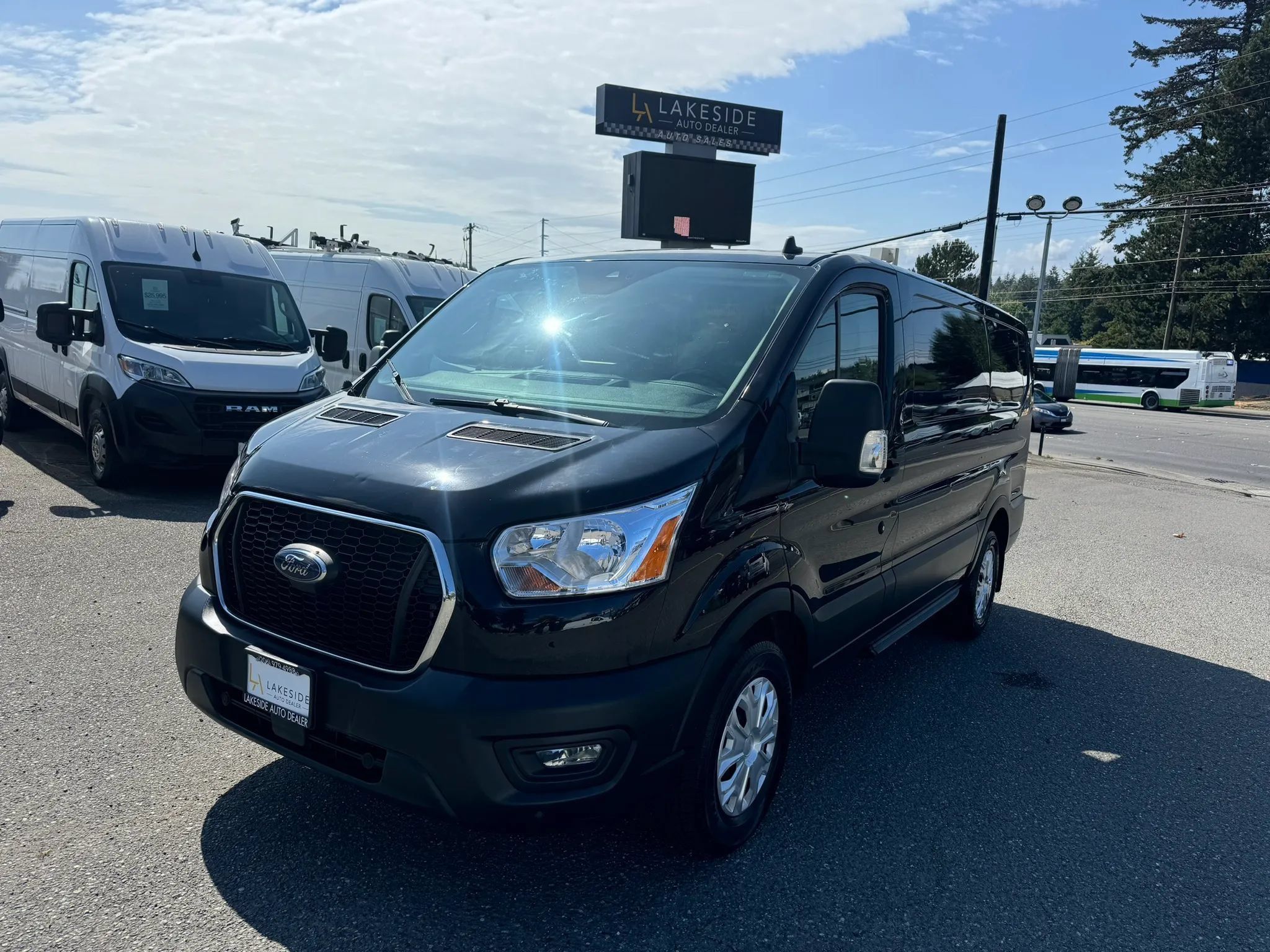 Used 2021 Ford Transit 150 Low Roof w/ Upfitter Package RWD image 1