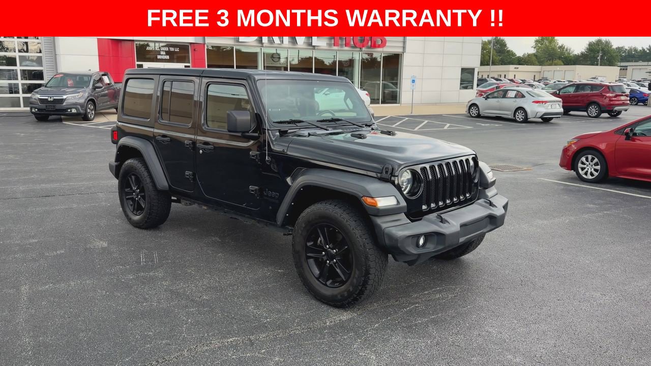 Used 2021 Jeep Wrangler Unlimited Sport AWD/4WD image 2
