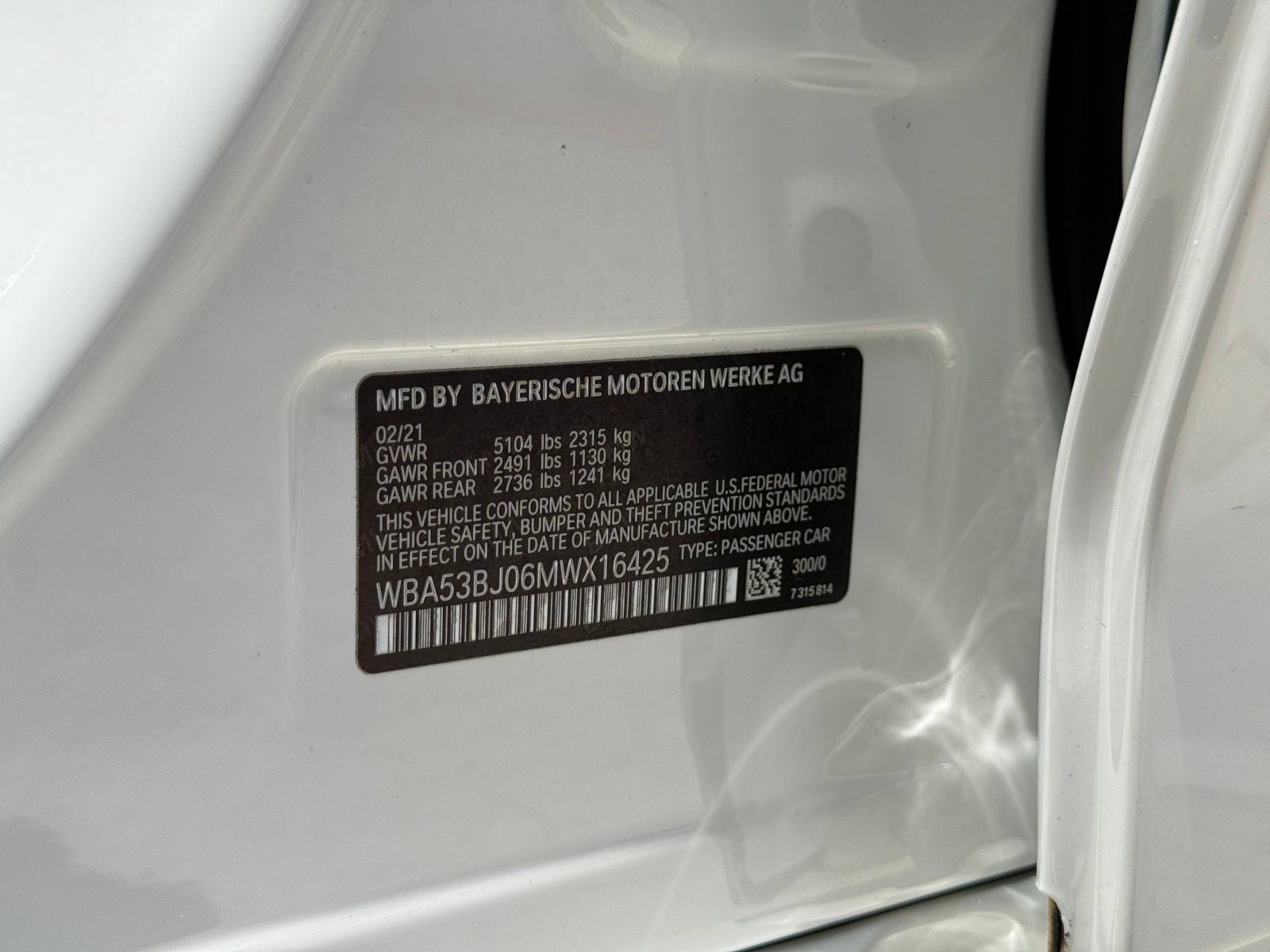 Used 2021 BMW 540i w/ M Sport Package RWD image 41