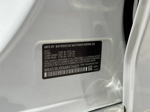 Used 2021 BMW 540i w/ M Sport Package RWD image 41