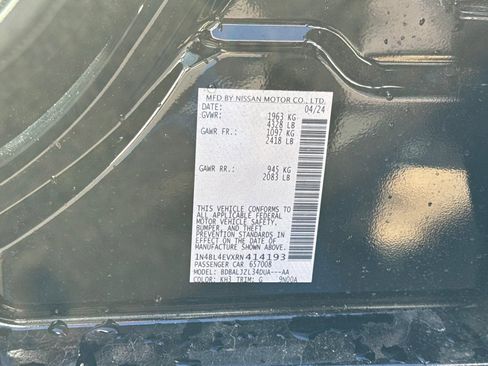 Used 2024 Nissan Altima 2.5 SL image 29