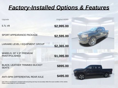 Used 2022 RAM 1500 Laramie w/ Sport Appearance Package AWD/4WD image 3