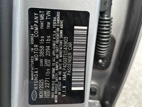 New 2026 Hyundai Elantra Limited w/ Cargo Package image 27