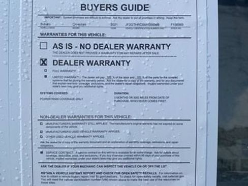 Used 2021 Subaru Crosstrek 2.5i Sport w/ Popular Package #3 AWD/4WD image 28