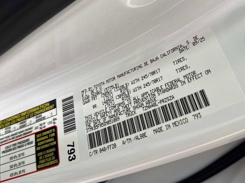 New 2025 Toyota Tacoma SR5 image 11