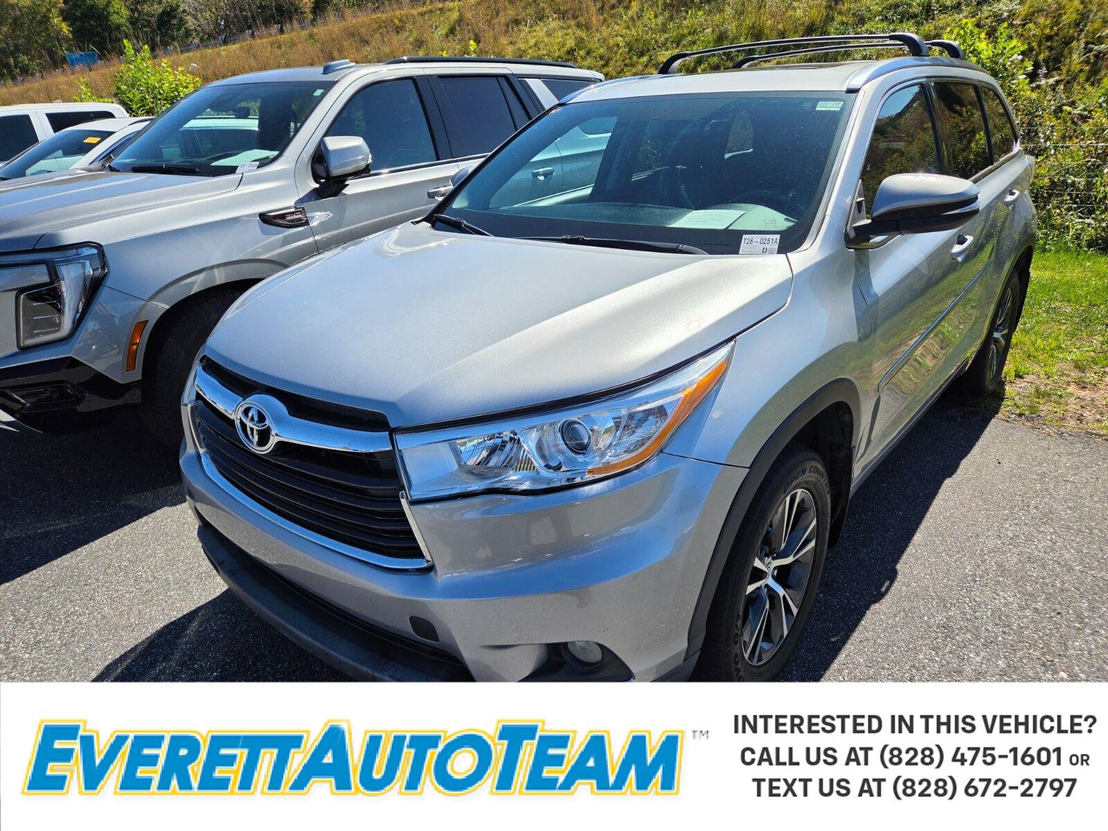 Used 2016 Toyota Highlander XLE AWD/4WD image 1