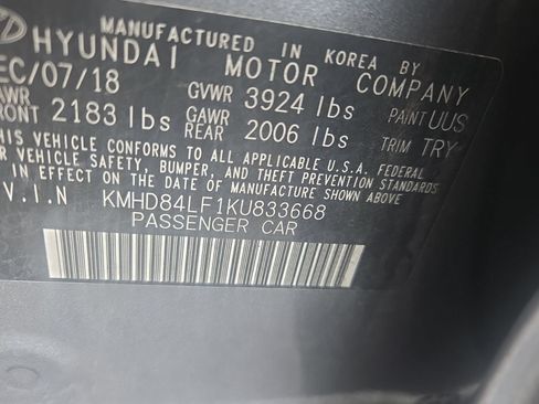 Used 2019 Hyundai Elantra Value Edition w/ Cargo Package FWD image 16