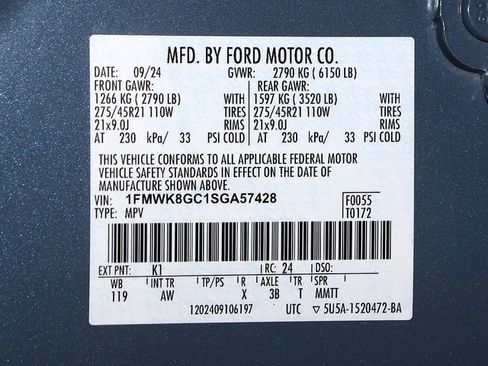 Used 2025 Ford Explorer ST AWD/4WD image 43