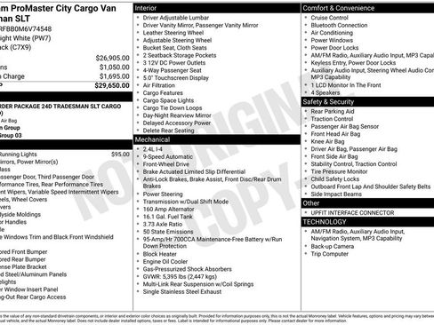 Used 2021 RAM ProMaster City Tradesman SLT image 18