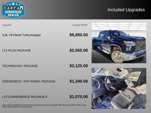 Used 2020 Chevrolet Silverado 3500 LTZ w/ LTZ Plus Package image 3