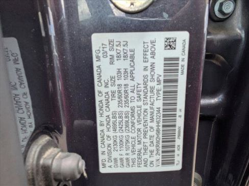 Used 2017 Honda CR-V Touring image 23