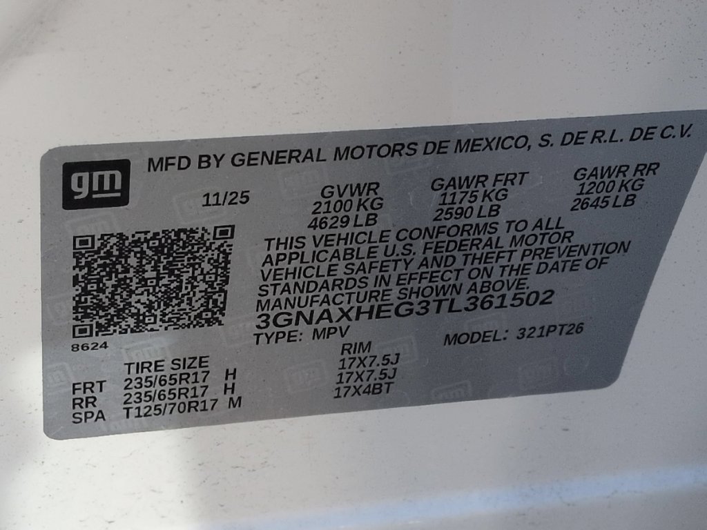 Used 2026 Chevrolet Equinox LT FWD image 14