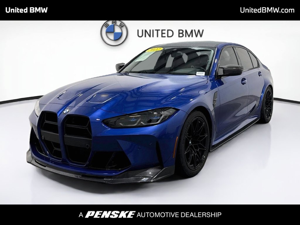 Used 2022 BMW M3 Competition AWD/4WD image 1