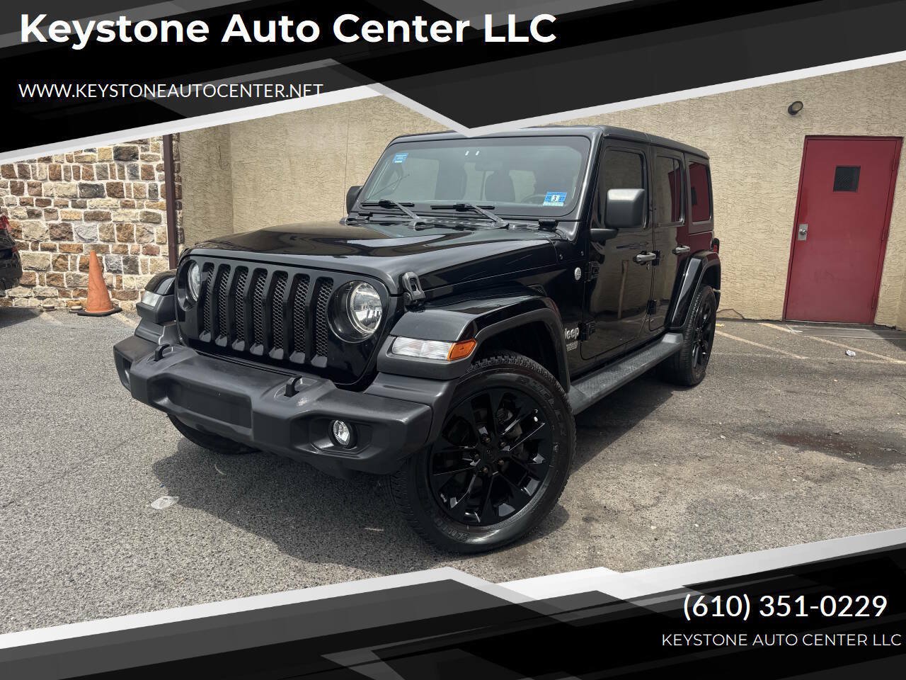 Used 2018 Jeep Wrangler Unlimited Sport S AWD/4WD image 1