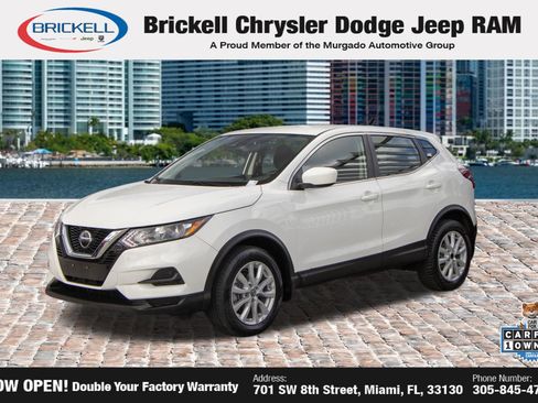 Used 2021 Nissan Rogue Sport S AWD/4WD image 1