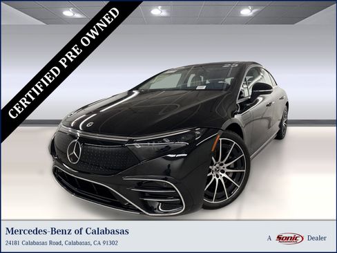 Certified 2023 Mercedes-Benz EQS 580 4MATIC Sedan image 1
