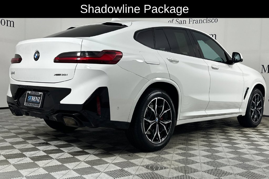 Used 2024 BMW X4 xDrive30i w/ M Sport Package AWD/4WD image 4