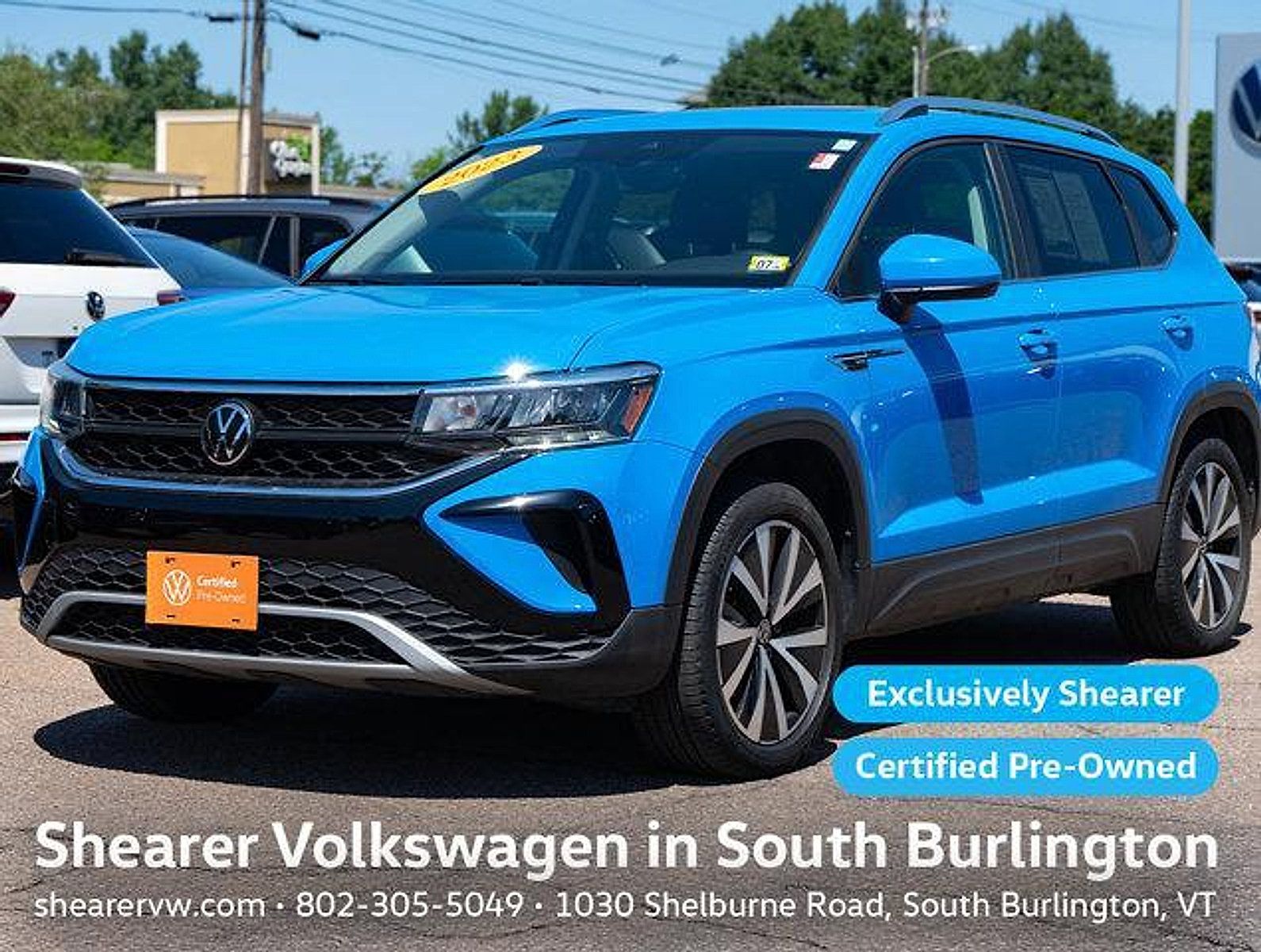 Certified 2023 Volkswagen Taos SE w/ Panoramic Sunroof Package AWD/4WD image 1