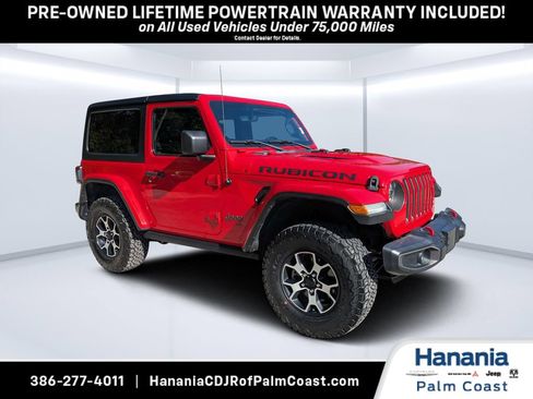 Used 2021 Jeep Wrangler Rubicon AWD/4WD image 1
