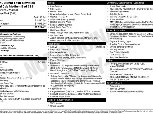 Used 2021 GMC Sierra 1500 Elevation RWD image 27