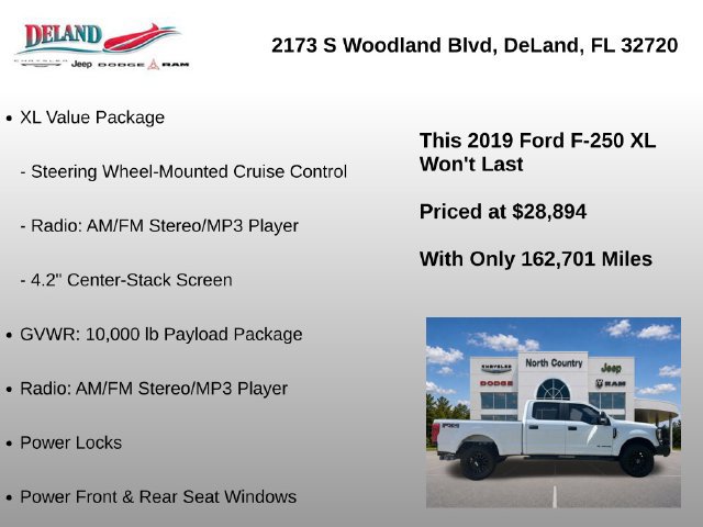 Used 2019 Ford F250 XL w/ Power Equipment Group AWD/4WD image 22