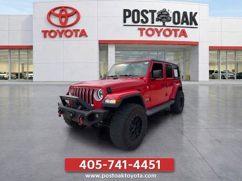 Used 2019 Jeep Wrangler Unlimited Sahara AWD/4WD image 1