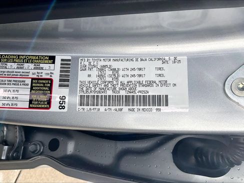 New 2025 Toyota Tacoma SR5 image 21