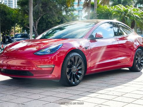 Used 2022 Tesla Model 3 Performance AWD/4WD image 14