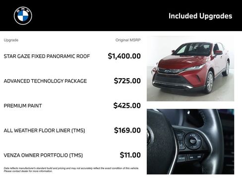 Used 2021 Toyota Venza Limited w/ Advanced Technology Package image 4