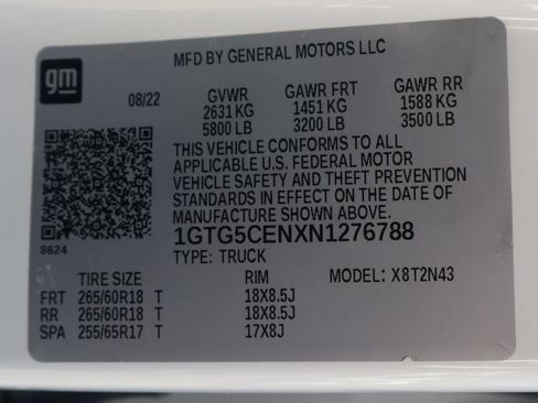 Used 2022 GMC Canyon Elevation w/ Trailering Package RWD image 52