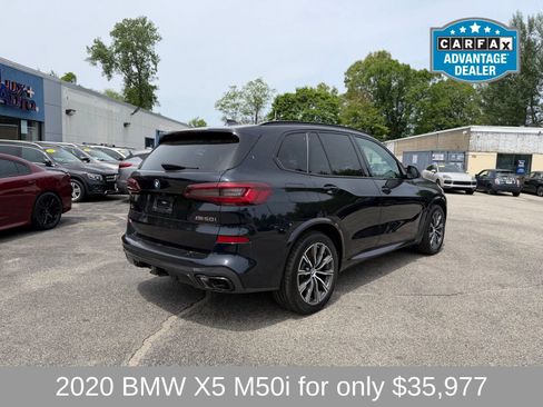 Used 2020 BMW X5 M50i w/ Premium Package AWD/4WD image 3