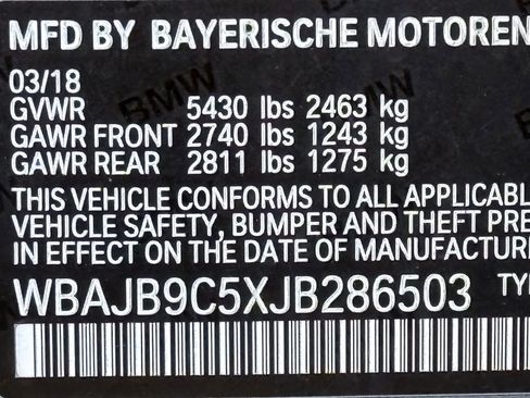 Used 2018 BMW M550i xDrive w/ Driving Assistance Package image 50