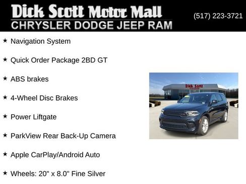 Used 2025 Dodge Durango GT AWD/4WD image 16