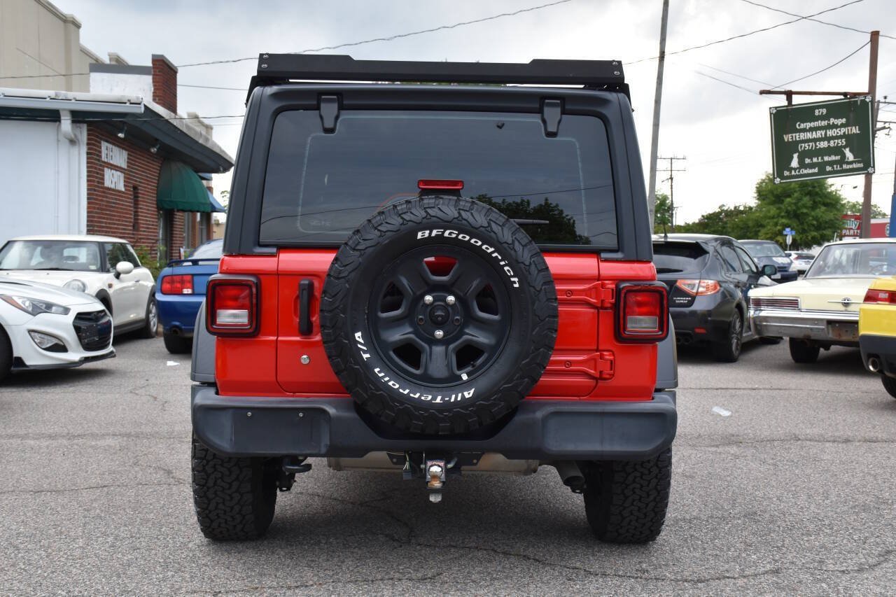 Used 2020 Jeep Wrangler Unlimited Sport AWD/4WD image 5