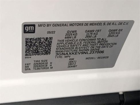 Used 2022 Chevrolet Equinox LT image 38