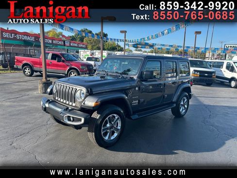 Used 2020 Jeep Wrangler Unlimited Sahara image 1