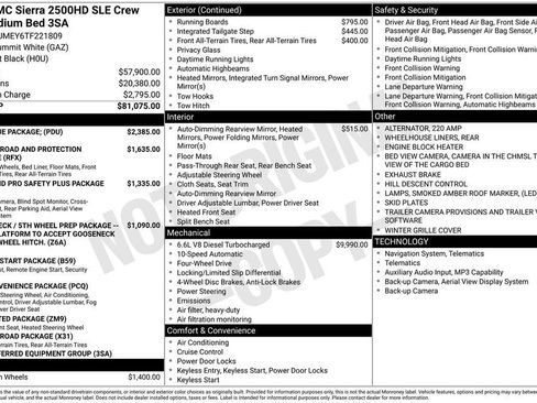 New 2026 GMC Sierra 2500 SLE w/ SLE Value Package; AWD/4WD image 28