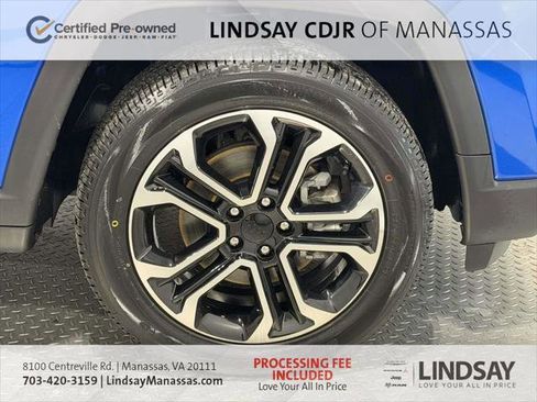 Certified 2022 Jeep Compass Limited w/ Sun and Sound Group AWD/4WD image 10