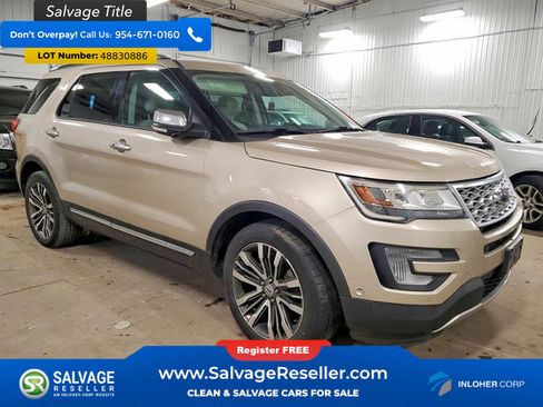 Used 2017 Ford Explorer Platinum AWD/4WD image 5