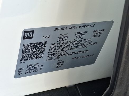 Used 2023 Chevrolet Tahoe RST w/ Luxury Package image 30