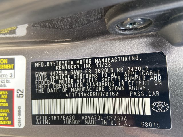Used 2024 Toyota Camry SE w/ Convenience Package FWD image 43