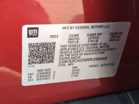 Used 2024 GMC Yukon AT4 w/ Technology Package image 39