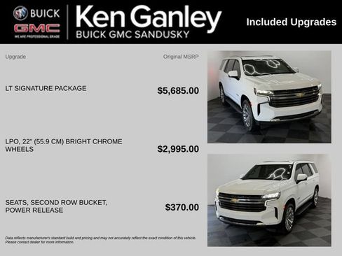 Used 2021 Chevrolet Tahoe LT w/ LT Signature Package AWD/4WD image 3