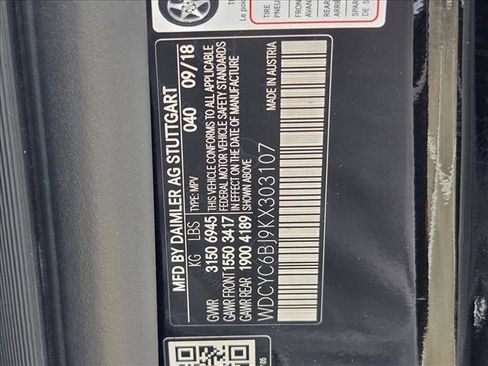 Certified 2019 Mercedes-Benz G 550 image 25