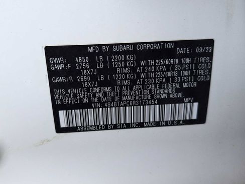 Certified 2024 Subaru Outback Touring image 36